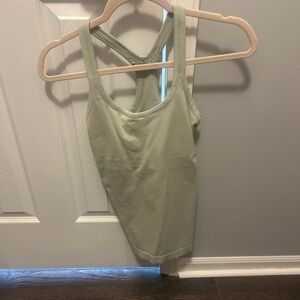 lululemon athletica Light Sage Green Tank Top